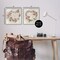 Stupell Industries Heart Shaped Wreaths 2pc Framed Giclee Set Design by Sally Swatland